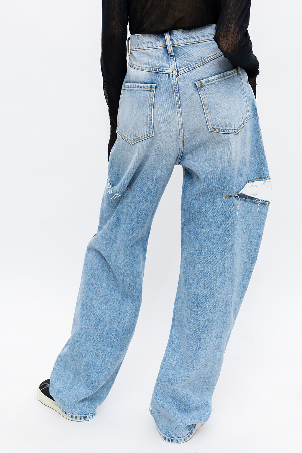 Light blue Jeans with cut-outs Maison Margiela - Vitkac Italy